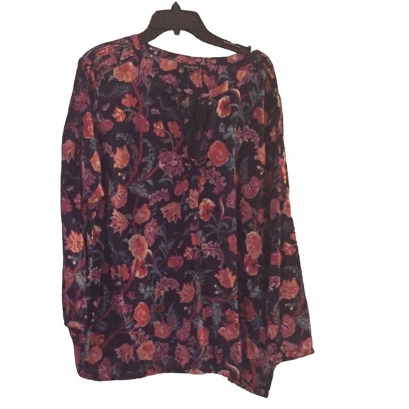 Lucky Brand Tops - Lucky Brand Top Long Sleeve Floral Print - 2X NWT